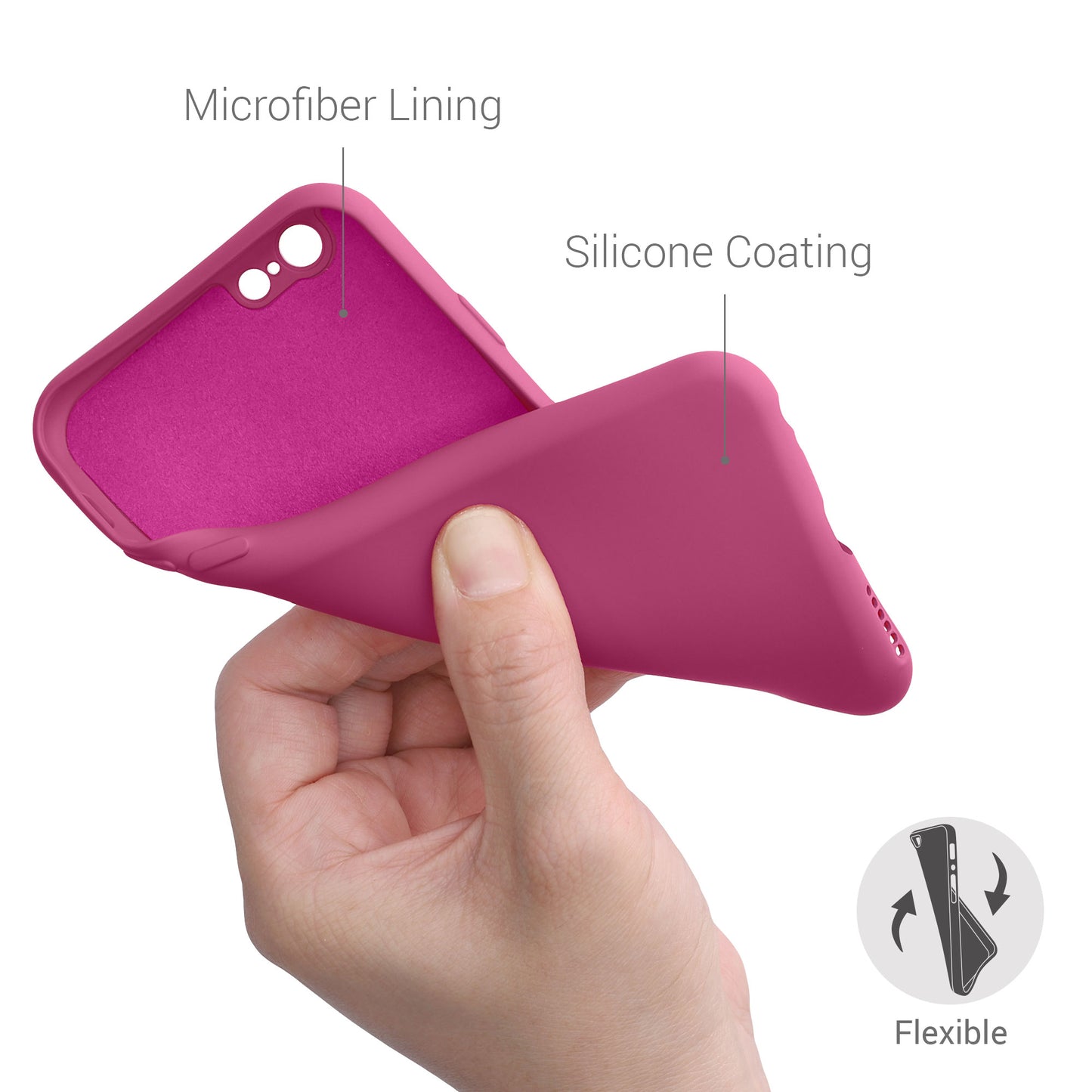 iPhone 6 / 6S gummierte Handyhülle