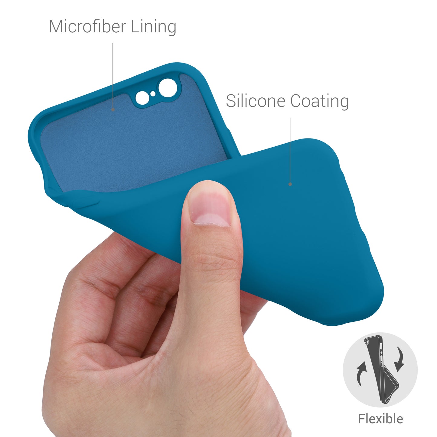 iPhone 6 / 6S gummierte Handyhülle