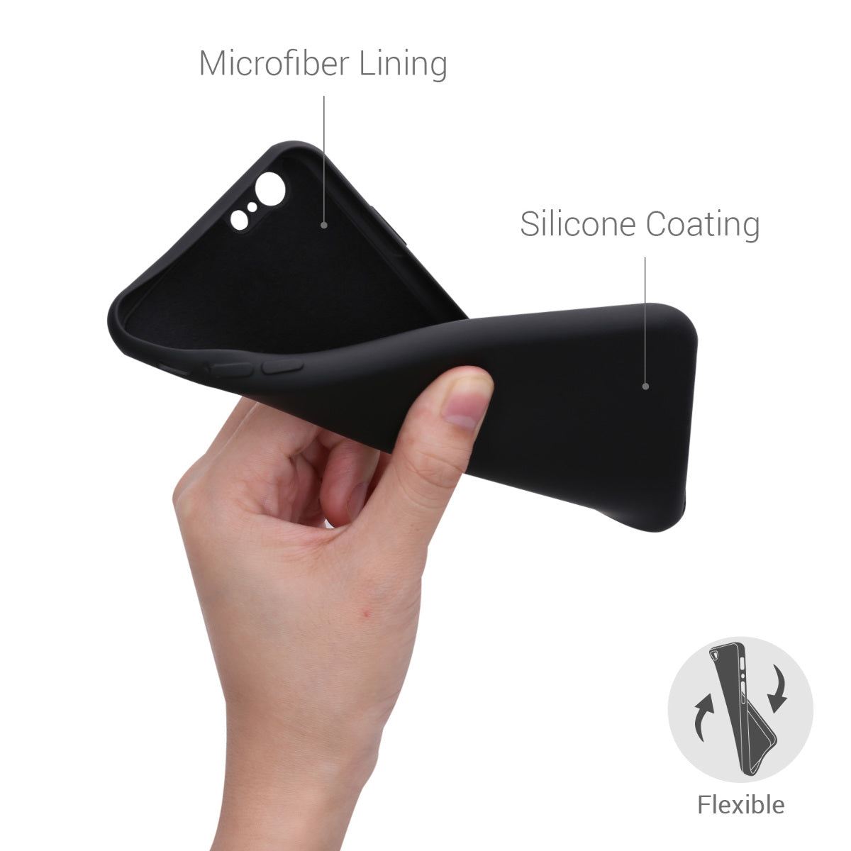 iPhone 6 / 6S gummierte Handyhülle