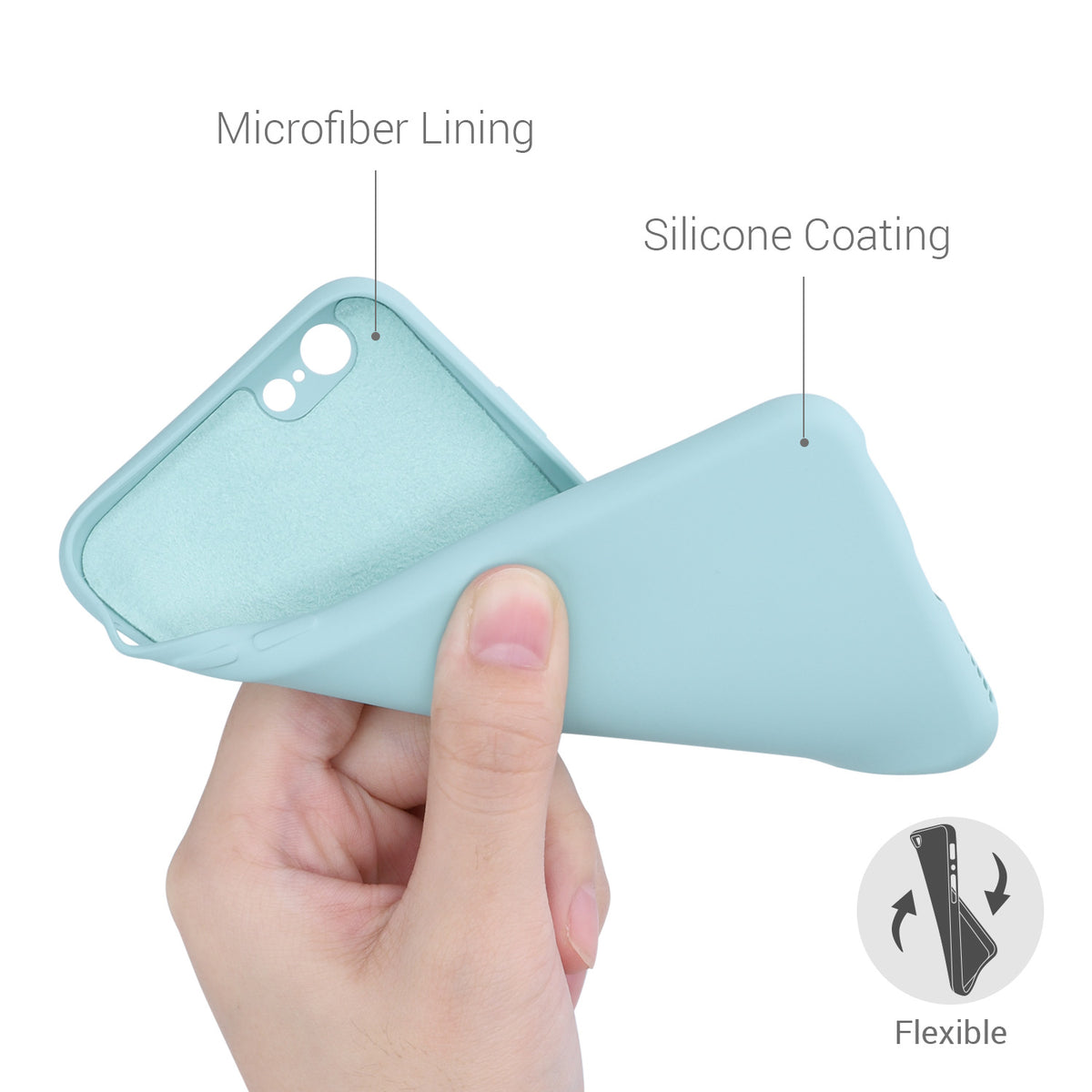 iPhone 6 / 6S gummierte Handyhülle