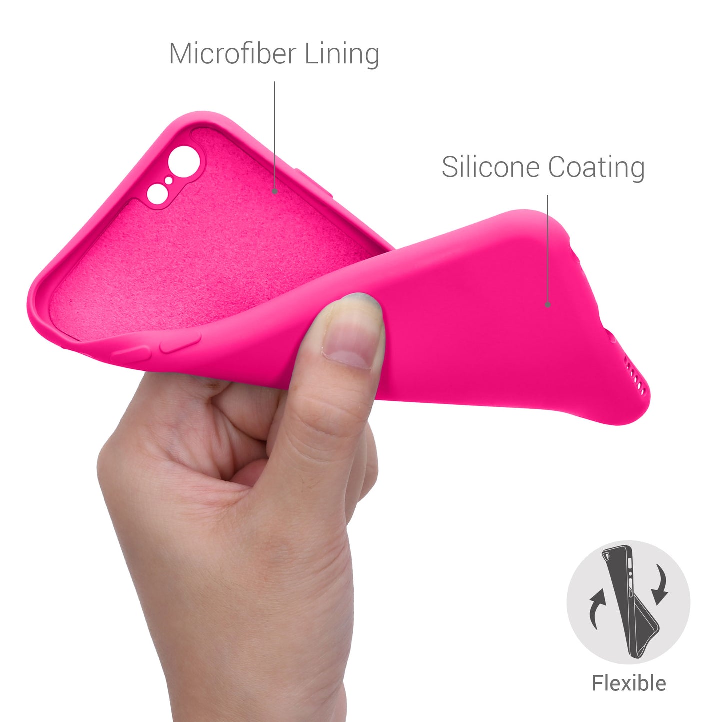 iPhone 6 / 6S gummierte Handyhülle