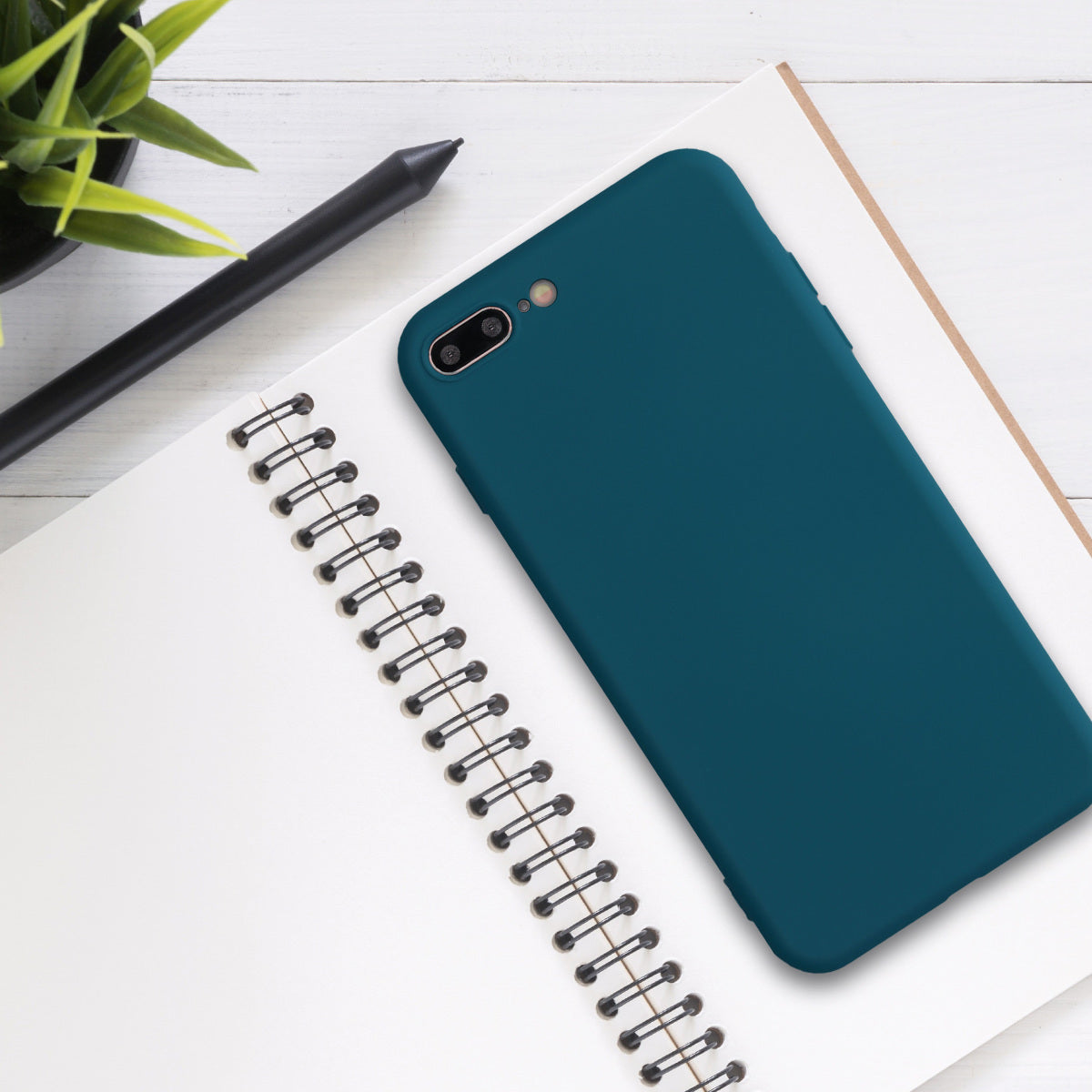 iPhone 7 Plus / iPhone 8 Plus gummierte Handyhülle