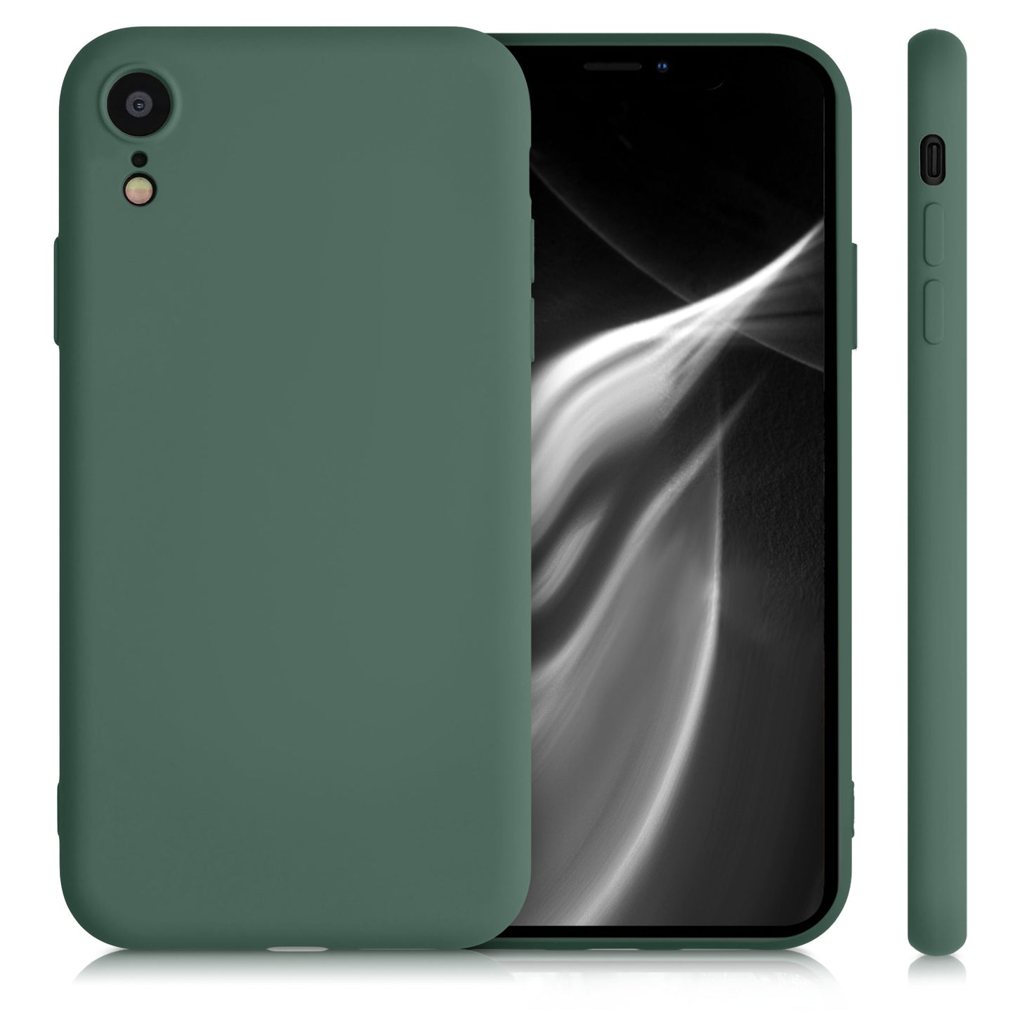 kwmobile Hülle kompatibel mit Apple iPhone XR - Schutzhülle für kabelloses Laden