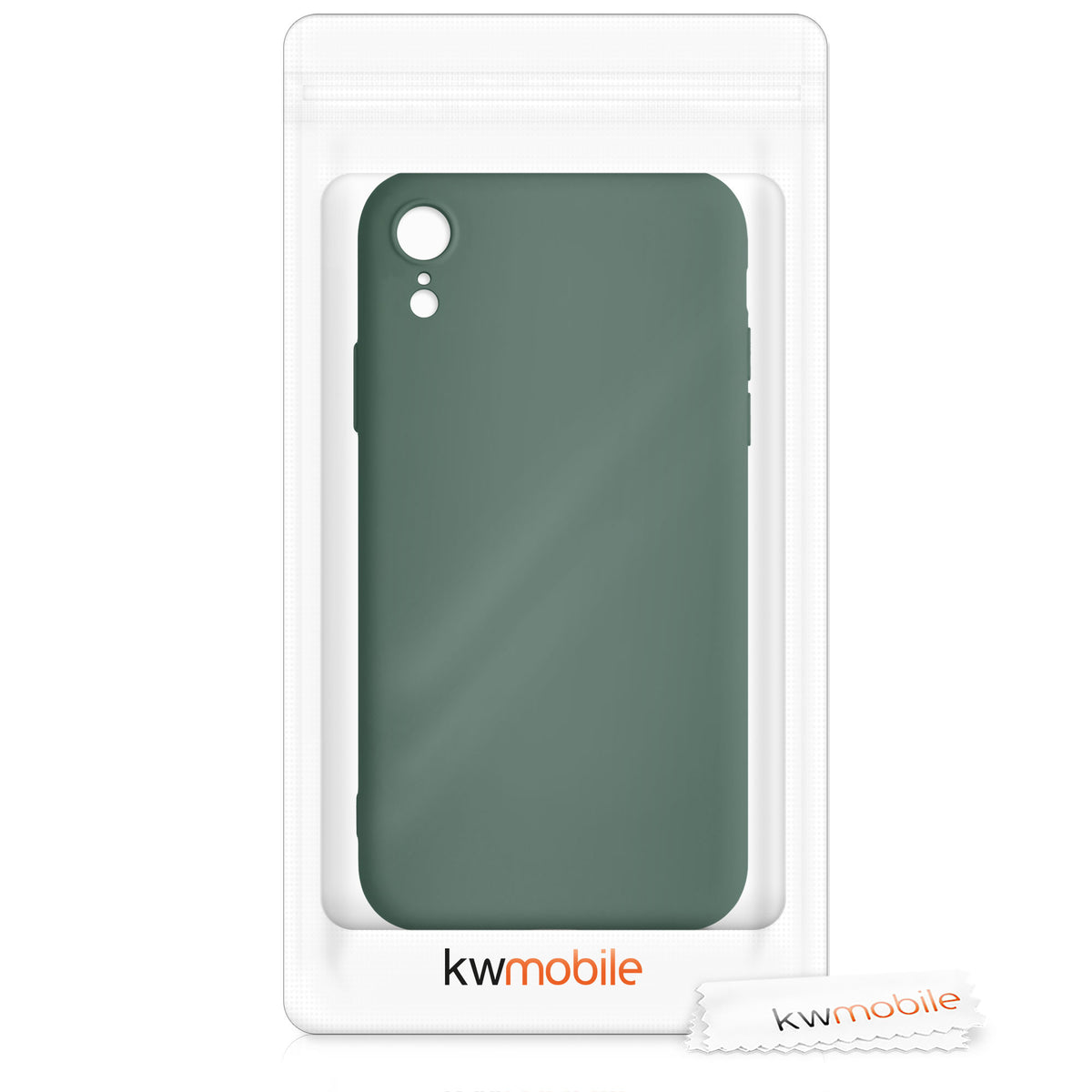 kwmobile Hülle kompatibel mit Apple iPhone XR - Schutzhülle für kabelloses Laden