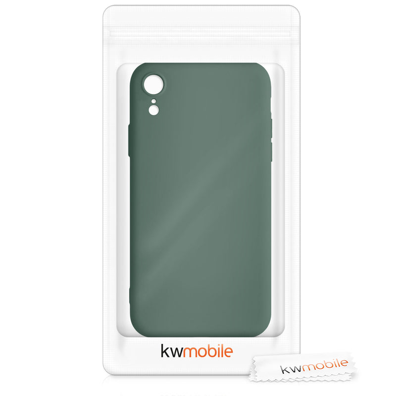 kwmobile Hülle kompatibel mit Apple iPhone XR - Schutzhülle für kabelloses Laden