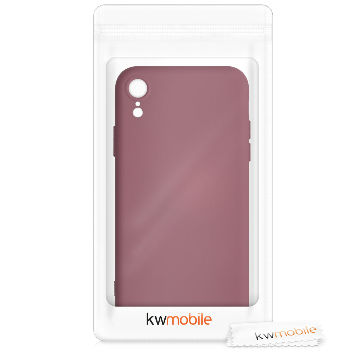 kwmobile Hülle kompatibel mit Apple iPhone XR - Schutzhülle für kabelloses Laden