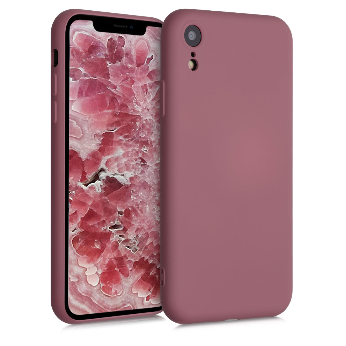 kwmobile Hülle kompatibel mit Apple iPhone XR - Schutzhülle für kabelloses Laden