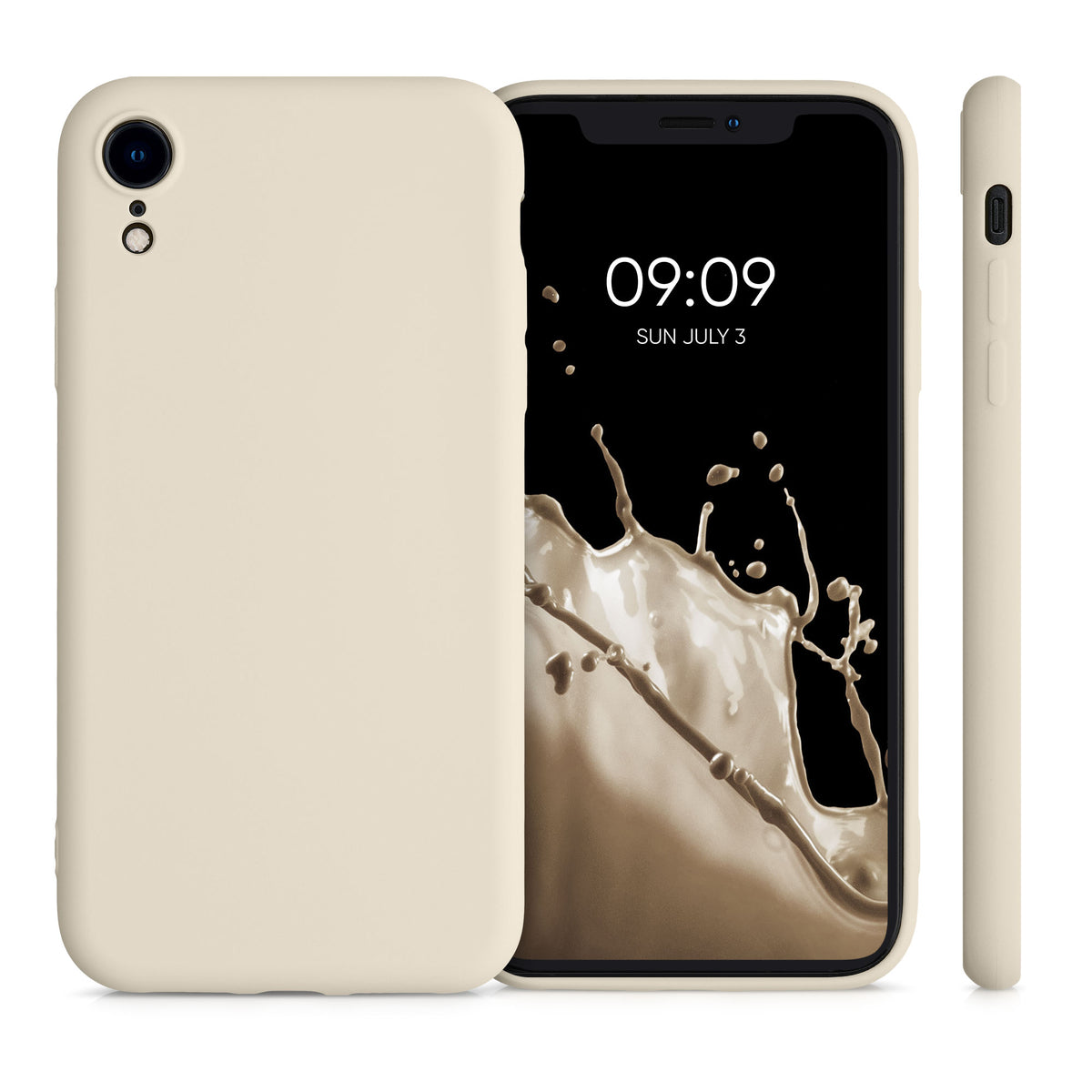 kwmobile Hülle kompatibel mit Apple iPhone XR - Schutzhülle für kabelloses Laden