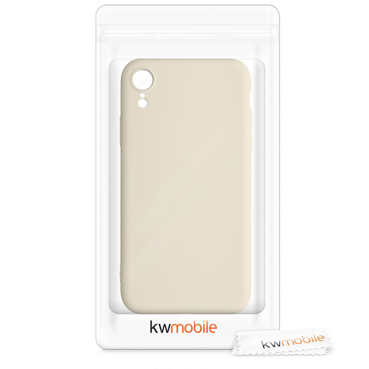 kwmobile Hülle kompatibel mit Apple iPhone XR - Schutzhülle für kabelloses Laden
