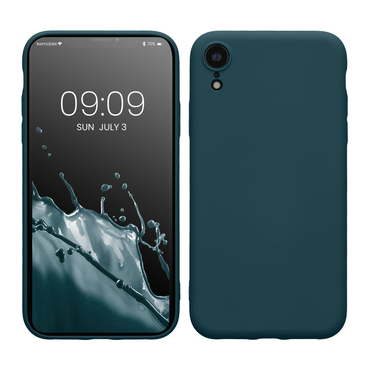 kwmobile Hülle kompatibel mit Apple iPhone XR - Schutzhülle für kabelloses Laden