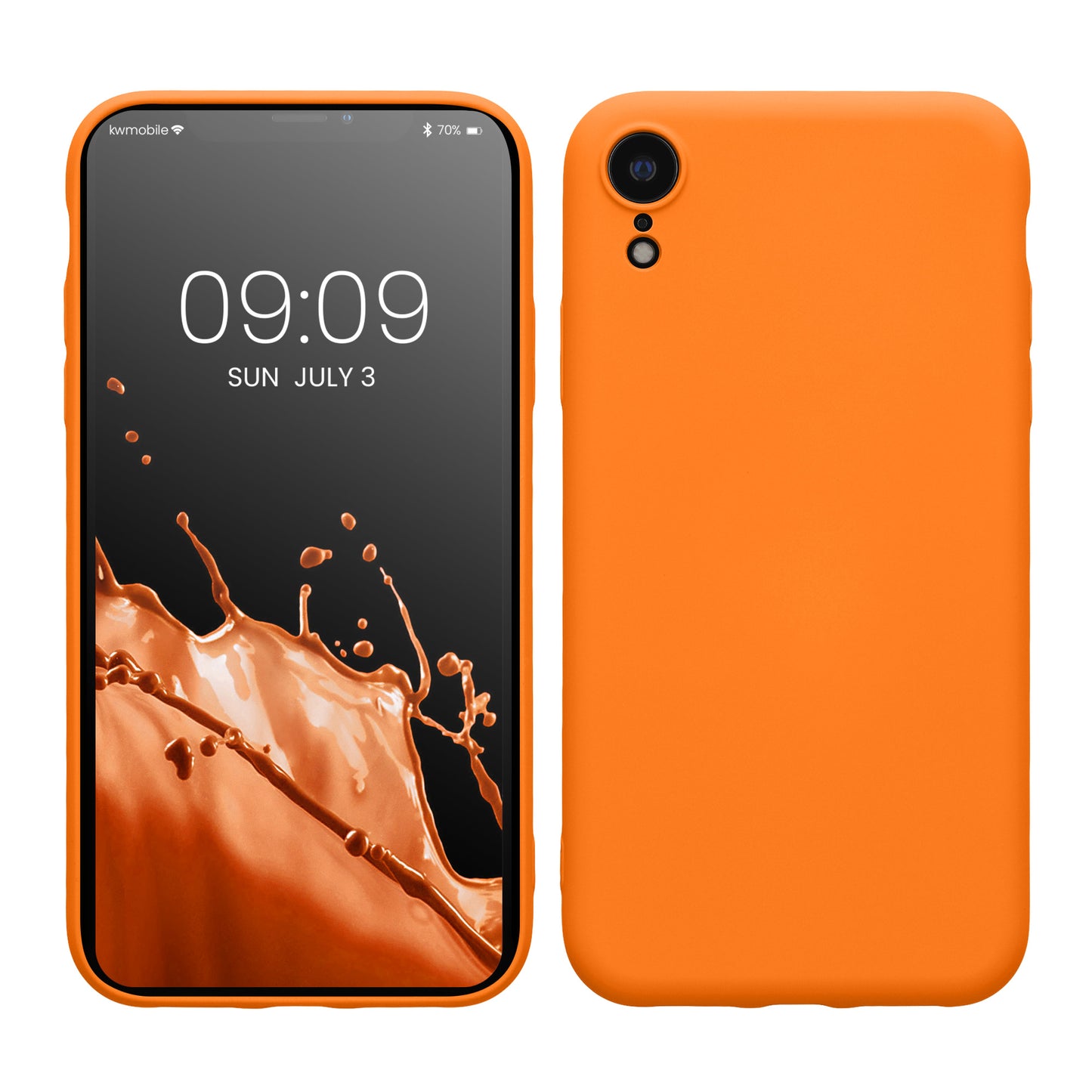 kwmobile Hülle kompatibel mit Apple iPhone XR - Schutzhülle für kabelloses Laden