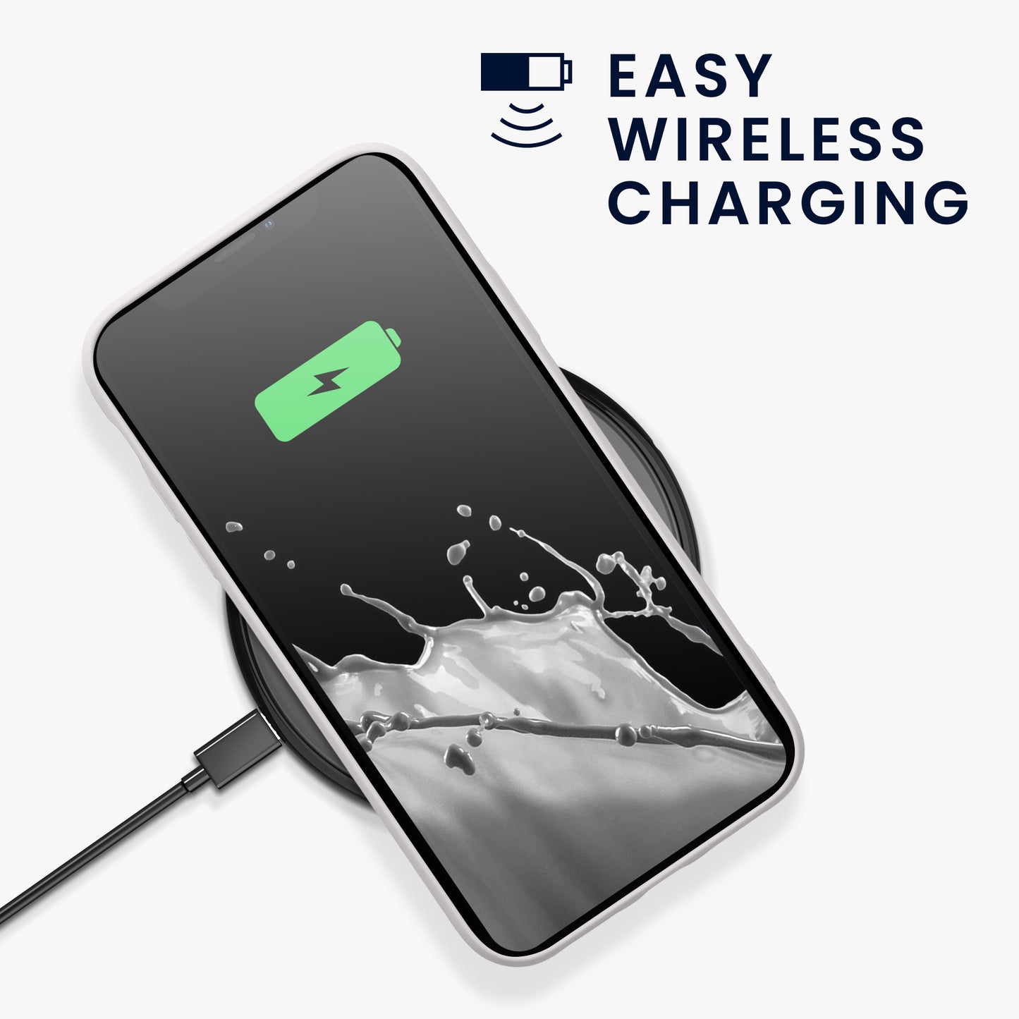 kwmobile Hülle kompatibel mit Apple iPhone XR - Schutzhülle für kabelloses Laden