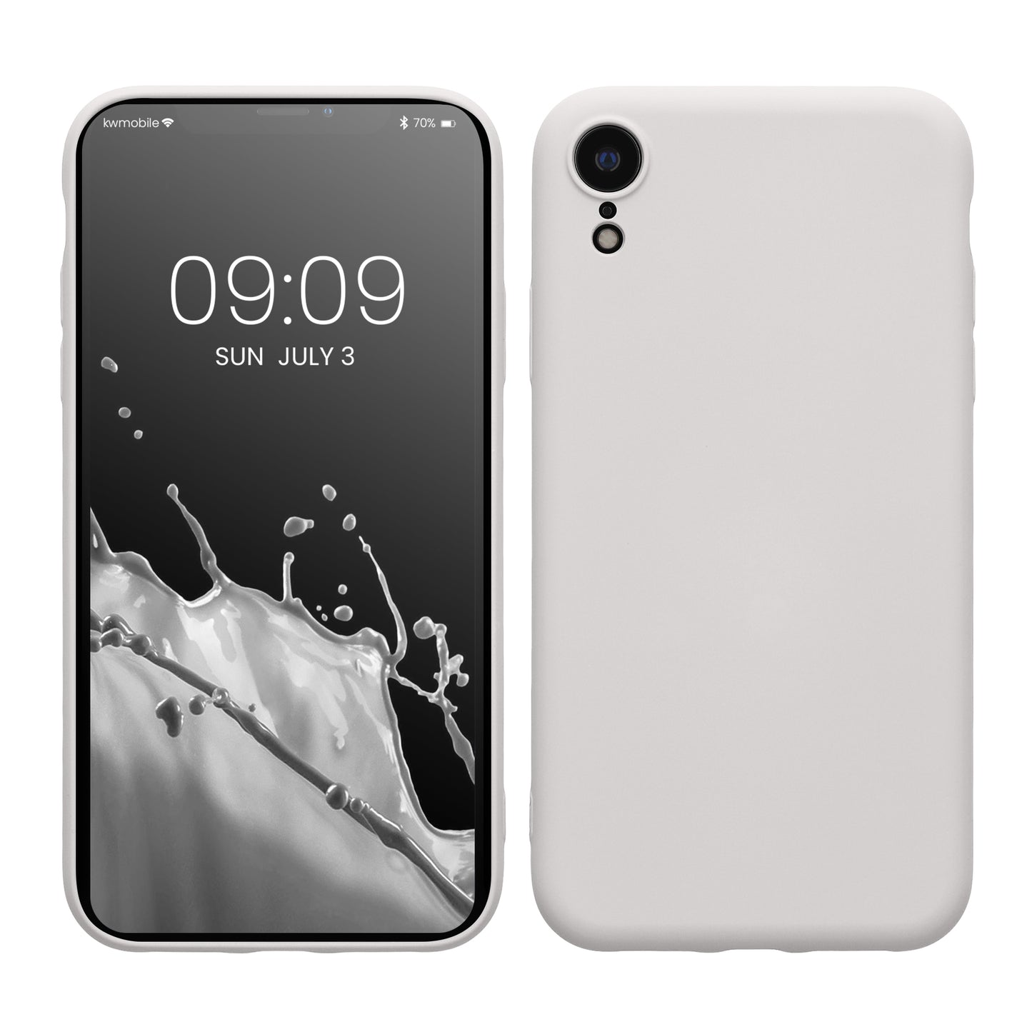 kwmobile Hülle kompatibel mit Apple iPhone XR - Schutzhülle für kabelloses Laden