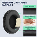 kwmobile Ohr Polster für JBL E50BT - Ersatz Ohrpolster - Kopfhörer Ersatzteile - Kopfhörer Ersatzpolster für Over Ear Headphones