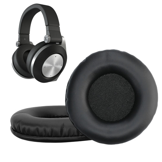 kwmobile 2x Ohr Polster für JBL E50BT Ohrpolster - Ersatz Ohrpolster - Kopfhörer Ersatzteile - Kopfhörer Ersatzpolster für Over Ear Headphones Schwarz  