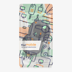 kwmobile Ohr Polster für JBL E50BT - Ersatz Ohrpolster - Kopfhörer Ersatzteile - Kopfhörer Ersatzpolster für Over Ear