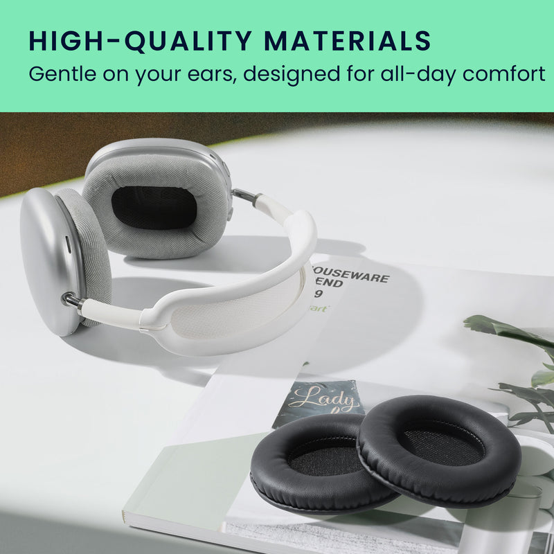 kwmobile Ohr Polster für Pioneer HDJ-1000/HDJ-2000/HDJ-1500 Ohrpolster - Ersatz Ohrpolster - Kopfhörer Ersatzteile - Kopfhörer Ersatzpolster für Over Ear Headphones