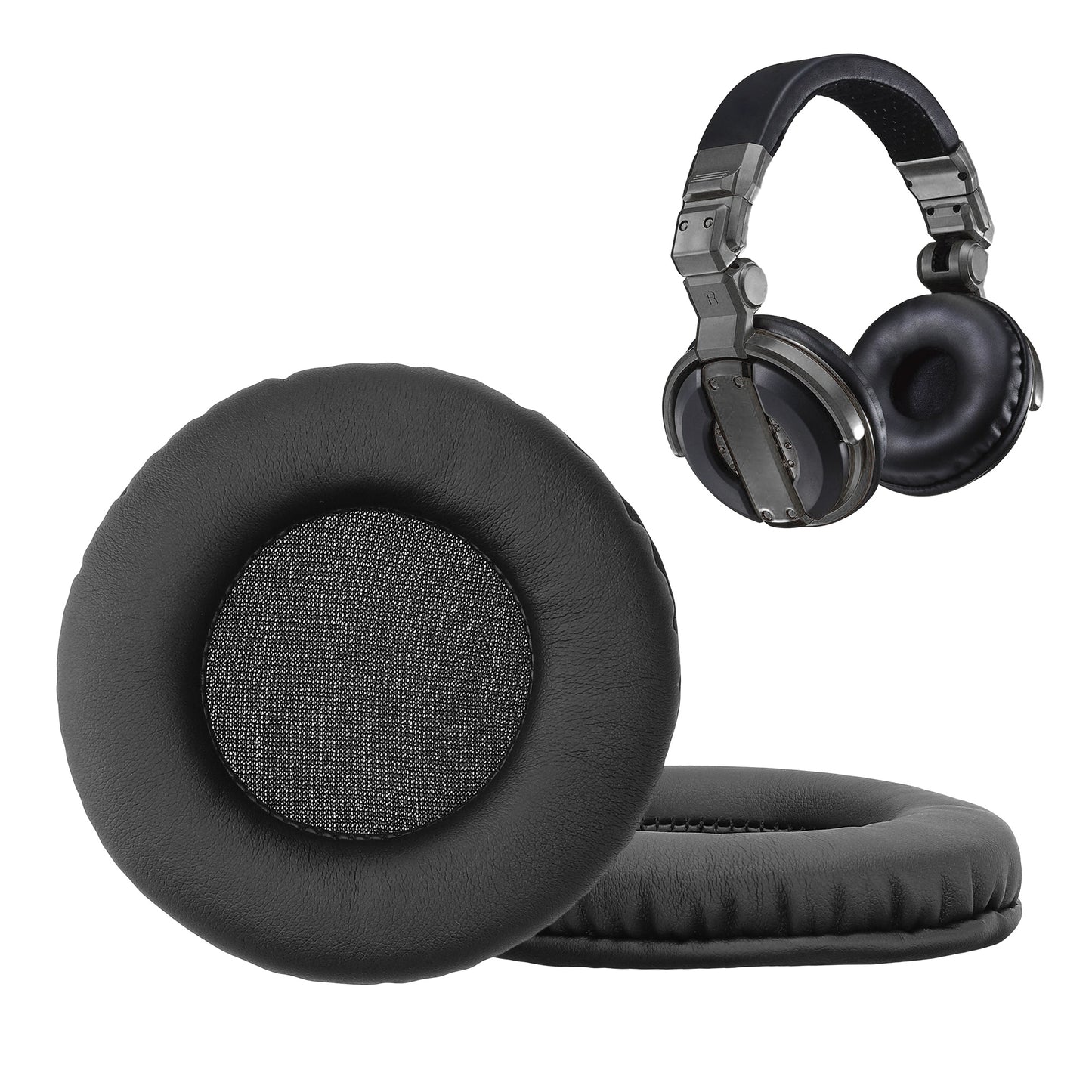 kwmobile Ohr Polster für Pioneer HDJ-1000/HDJ-2000/HDJ-1500 Ohrpolster - Ersatz Ohrpolster - Kopfhörer Ersatzteile - Kopfhörer Ersatzpolster für Over Ear Headphones