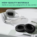 kwmobile Ohr Polster für Sennheiser HD215 /HD225 /HD205 II /HD 4.40 BT Ohrpolster - Ersatz Ohrpolster - Kopfhörer Ersatzteile - Kopfhörer Ersatzpolster für Over Ear Headphones