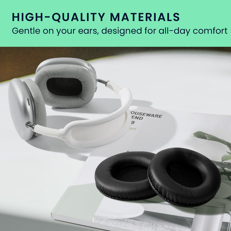 kwmobile Ohr Polster für Sennheiser HD215 /HD225 /HD205 II /HD 4.40 BT Ohrpolster - Ersatz Ohrpolster - Kopfhörer Ersatzteile - Kopfhörer Ersatzpolster für Over Ear Headphones