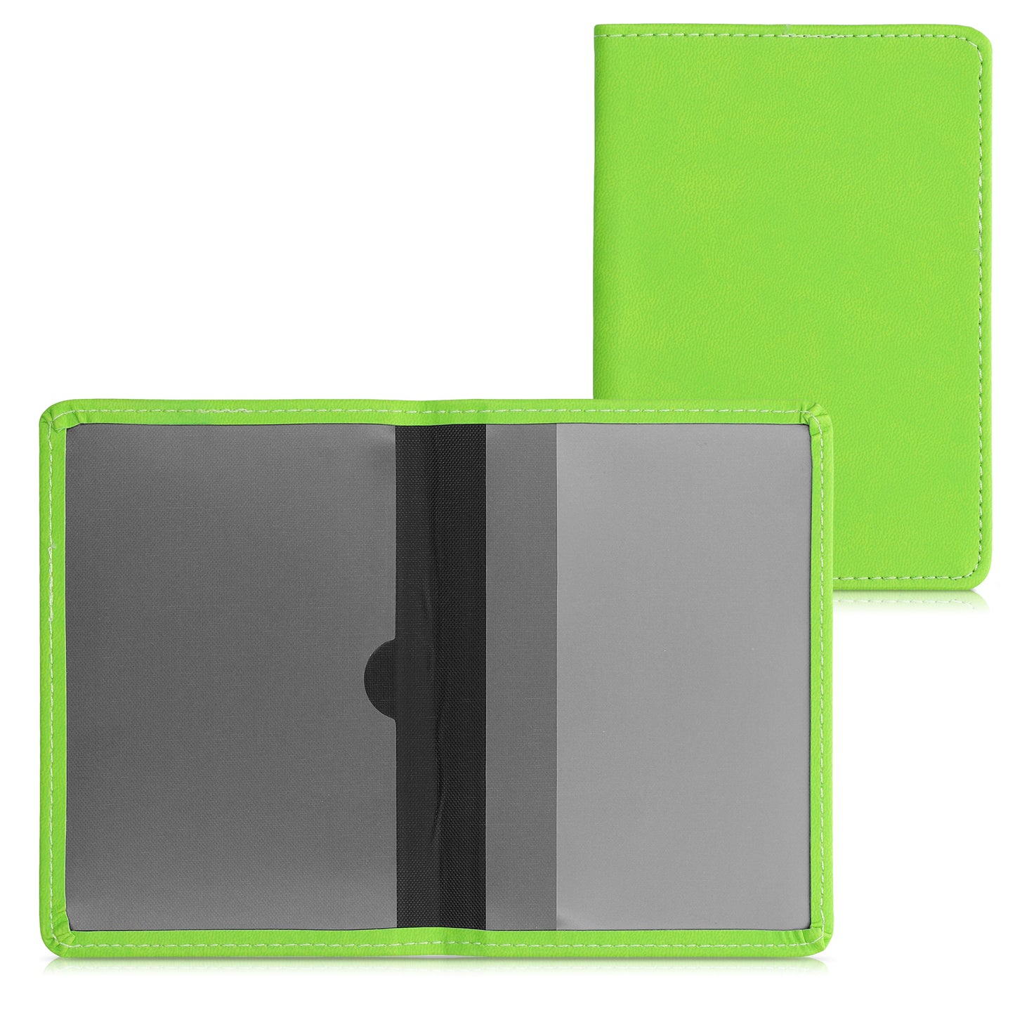 kwmobile Fahrzeugschein Hülle mit Kartenfächern - Tasche Etui für Kfz Zulassungsbescheinigung Führerschein Ausweis Kartenhüllen