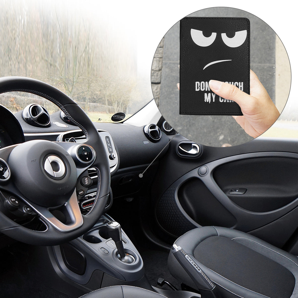 Fahrzeugschein Hülle mit Kartenfächern für Zulassungsbescheinigung