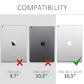kwmobile Hülle kompatibel mit Apple iPad Air 3 (2019) - Tablet Cover - Tab Case Silikon Schutzhülle