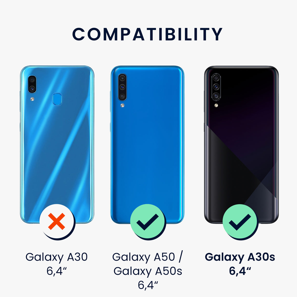 Samsung Galaxy A30s Silikon Handyhülle