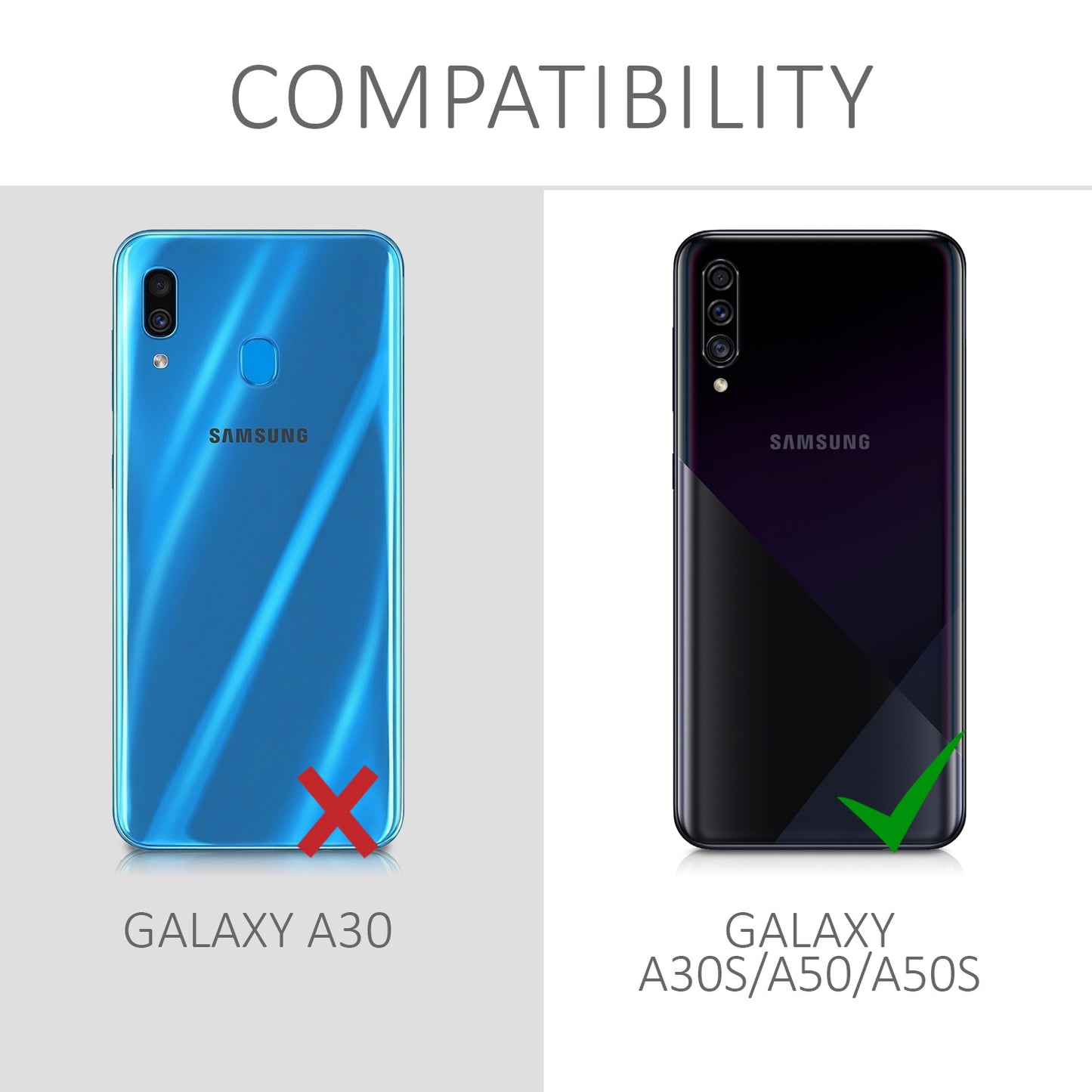 Hülle kompatibel mit Samsung Galaxy A30s
