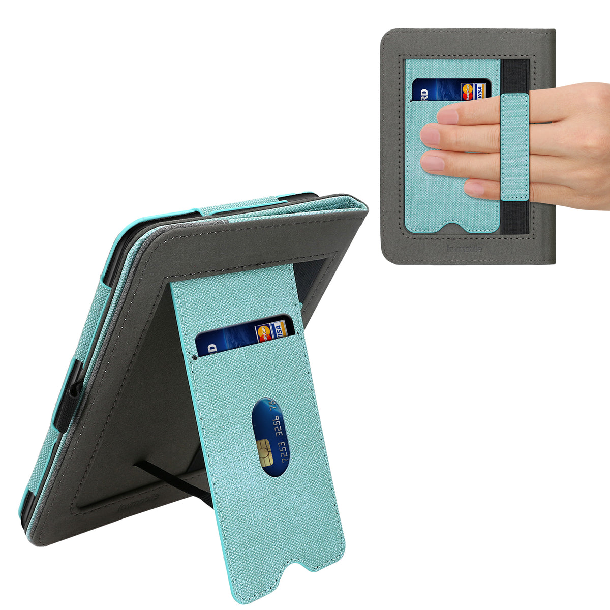 Flip Case für Tolino Vision 1 / 2 / 3 / 4 HD mit Handschlaufe