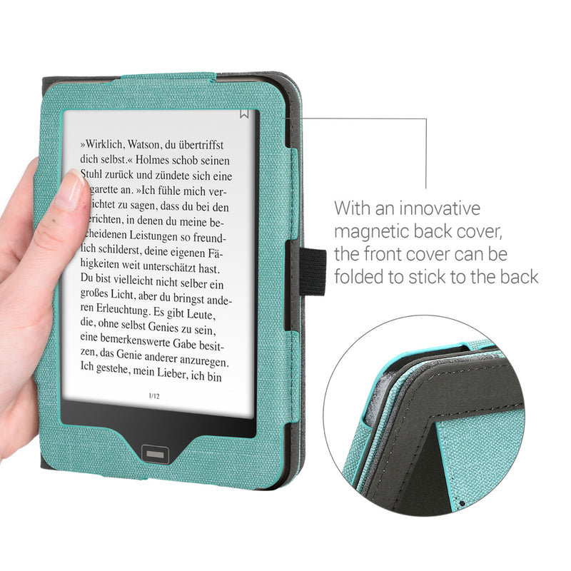 Flip Case für Tolino Vision 1 / 2 / 3 / 4 HD mit Handschlaufe