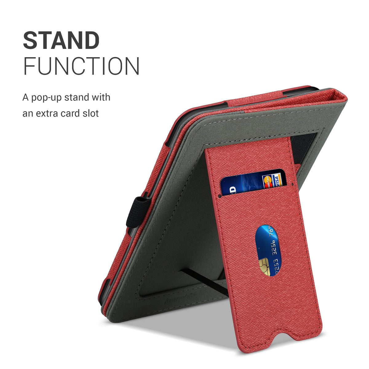 Flip Case für Tolino Vision 1 / 2 / 3 / 4 HD mit Handschlaufe