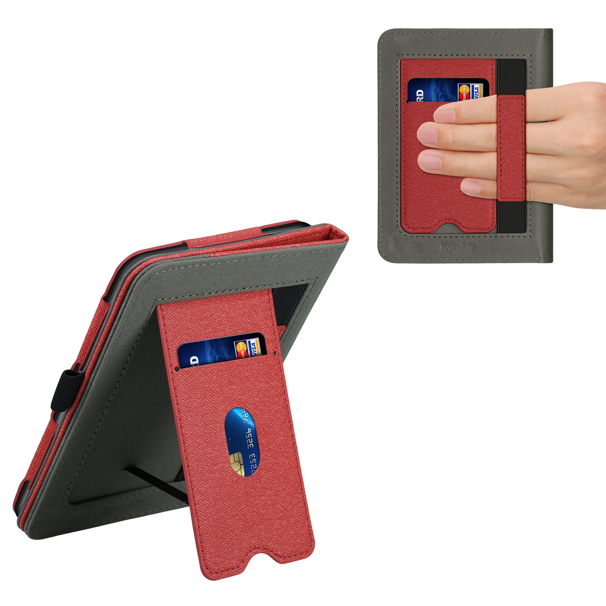 Flip Case für Tolino Vision 1 / 2 / 3 / 4 HD mit Handschlaufe