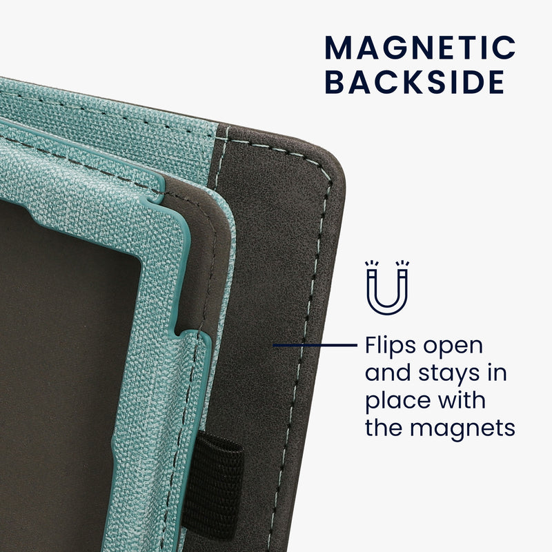 Kunstleder Flip Case für Tolino Shine 3 mit Handschlaufe