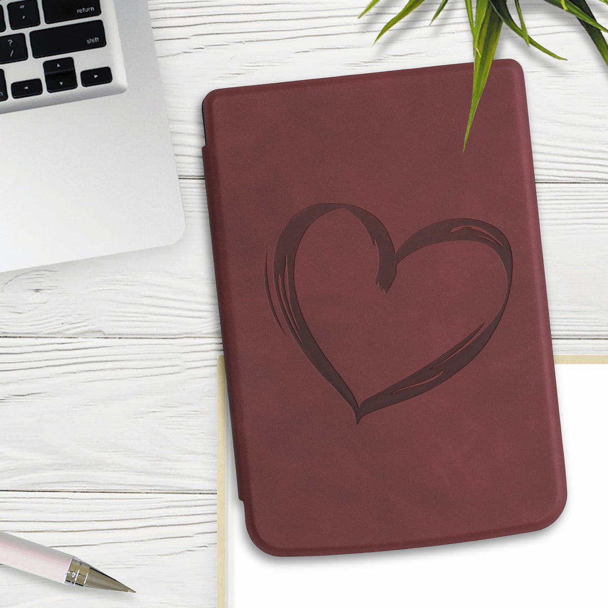 eReader Hülle für Pocketbook Touch Lux 4/5/Touch HD 3/Color (2020)/ Vivlio Lux 5 mit Auto-Sleep