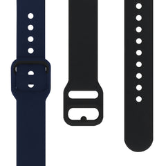 kwmobile Uhrenarmband für Samsung Galaxy Fit (SM-R370) Armband - Fitnesstracker Band Set - Ersatzarmband Smartwatch