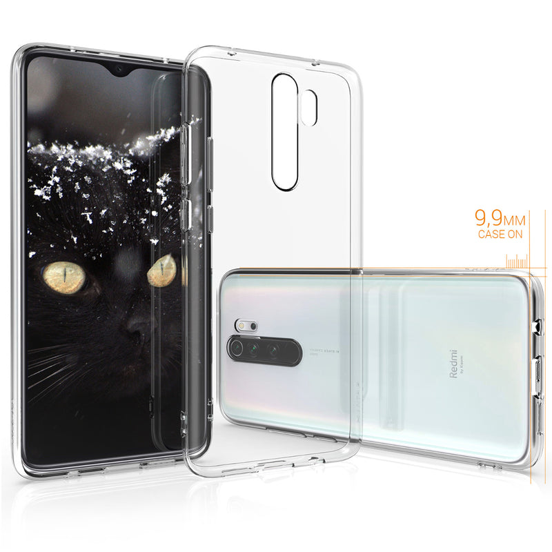 Xiaomi Redmi Note 8 Pro Silikon Handyhülle Transparent