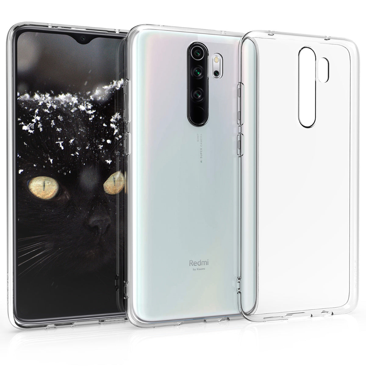Xiaomi Redmi Note 8 Pro Silikon Handyhülle Transparent