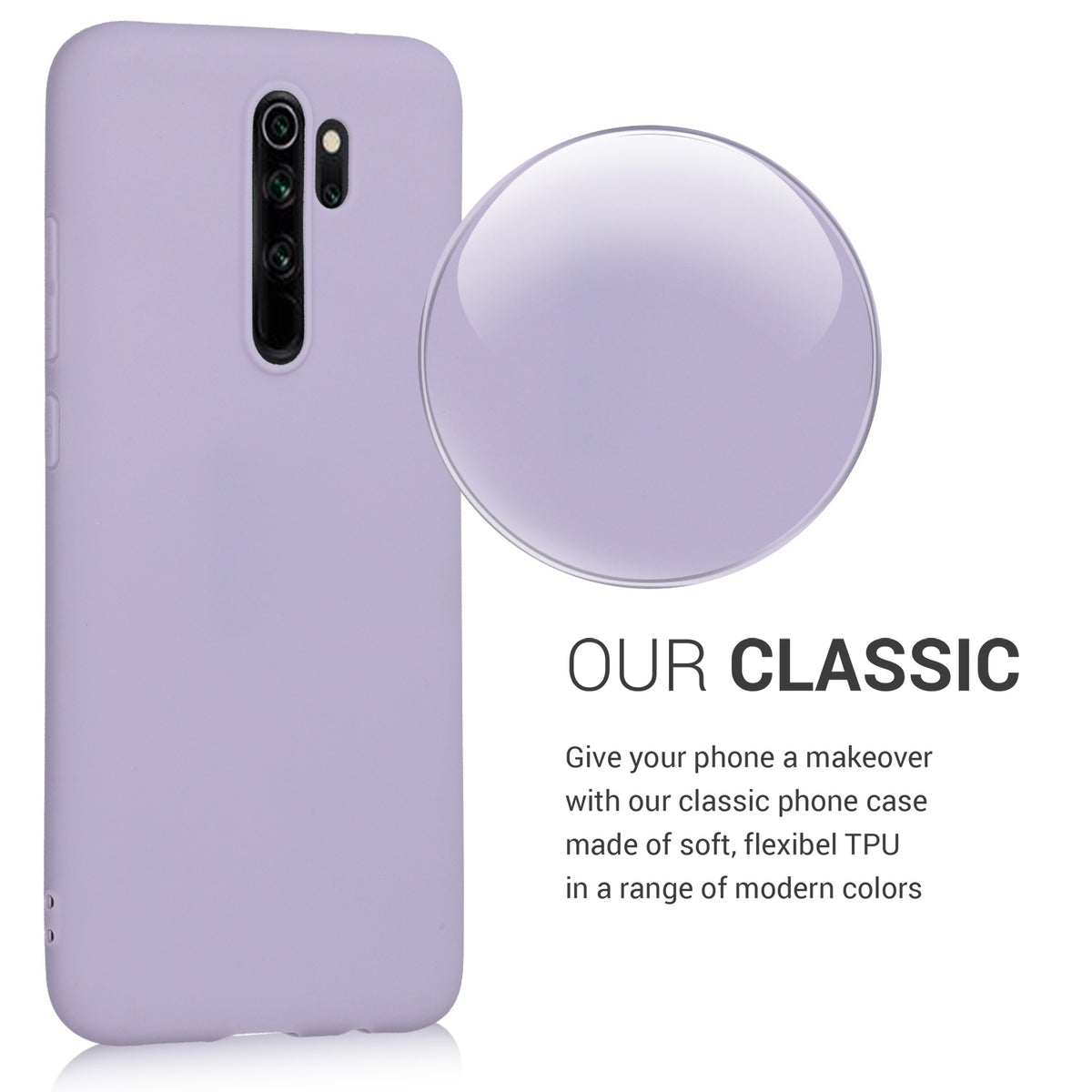 Xiaomi Redmi Note 8 Pro Handyhülle Silikon Matt