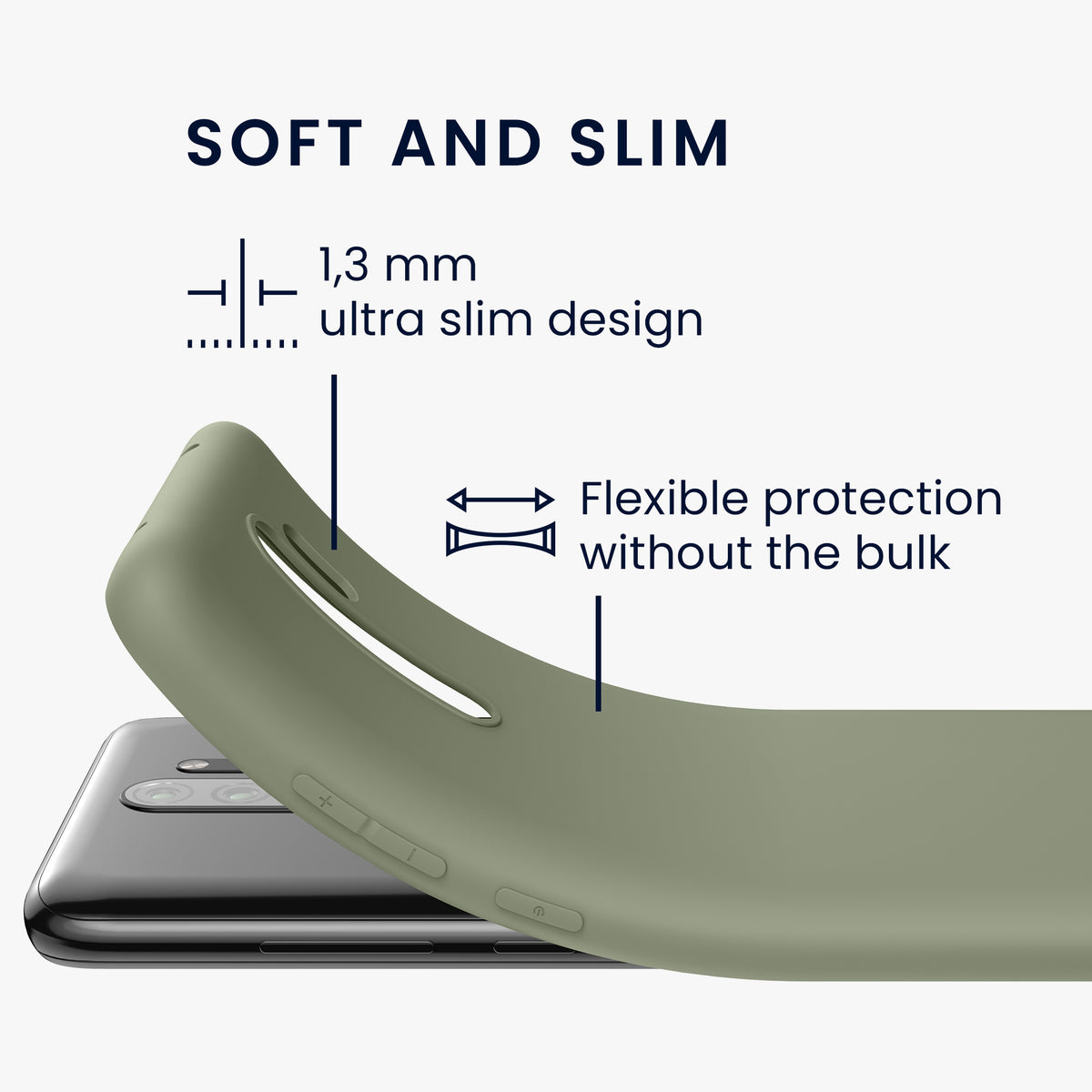 Xiaomi Redmi Note 8 Pro Handyhülle Silikon Matt