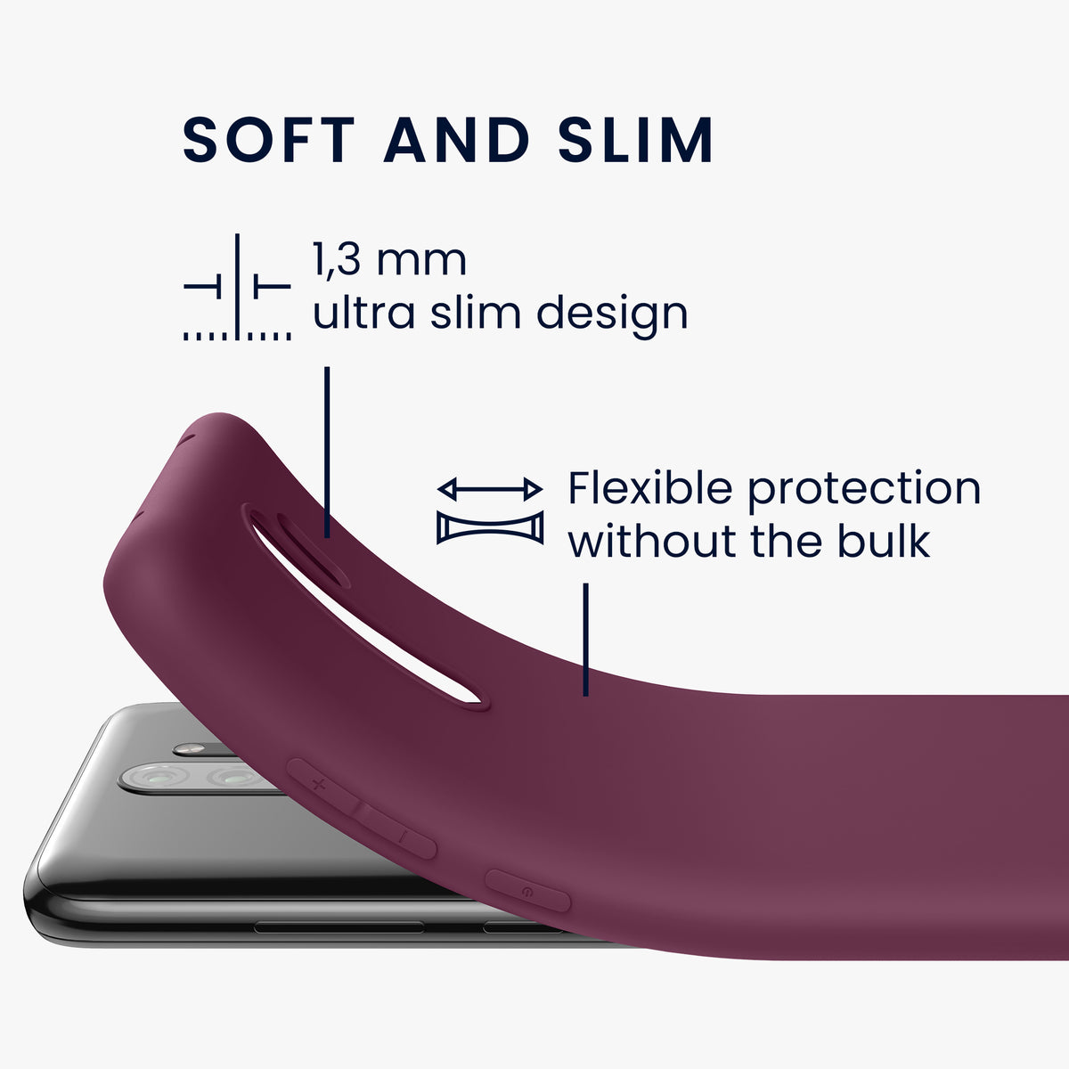 Xiaomi Redmi Note 8 Pro Handyhülle Silikon Matt
