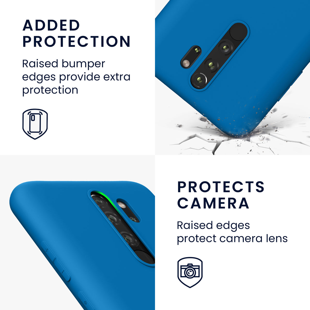 Xiaomi Redmi Note 8 Pro Handyhülle Silikon Matt