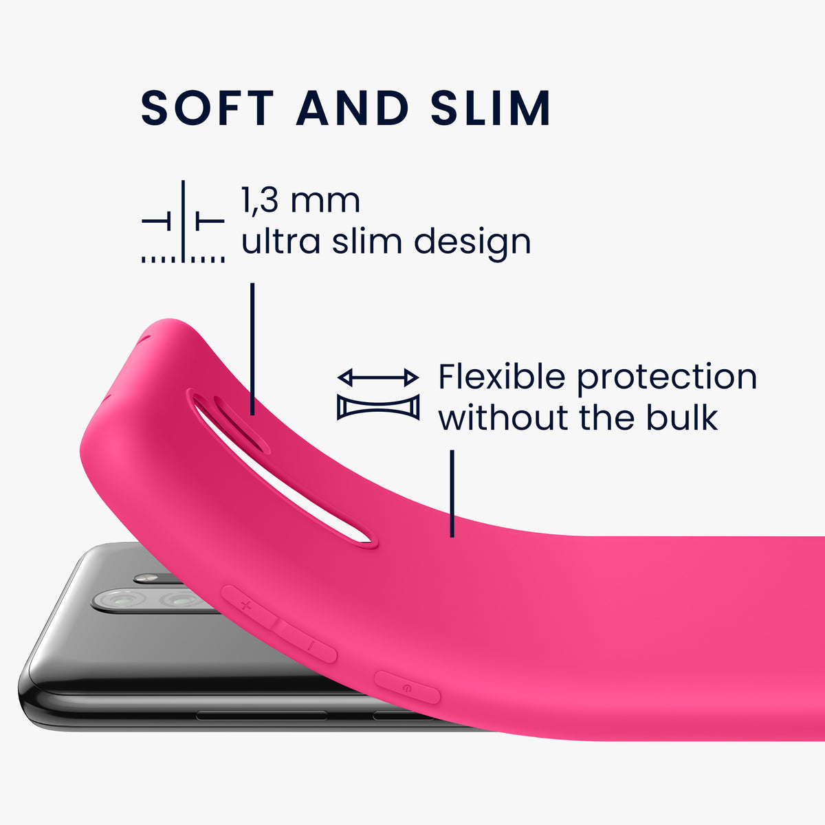 Xiaomi Redmi Note 8 Pro Handyhülle Silikon Matt