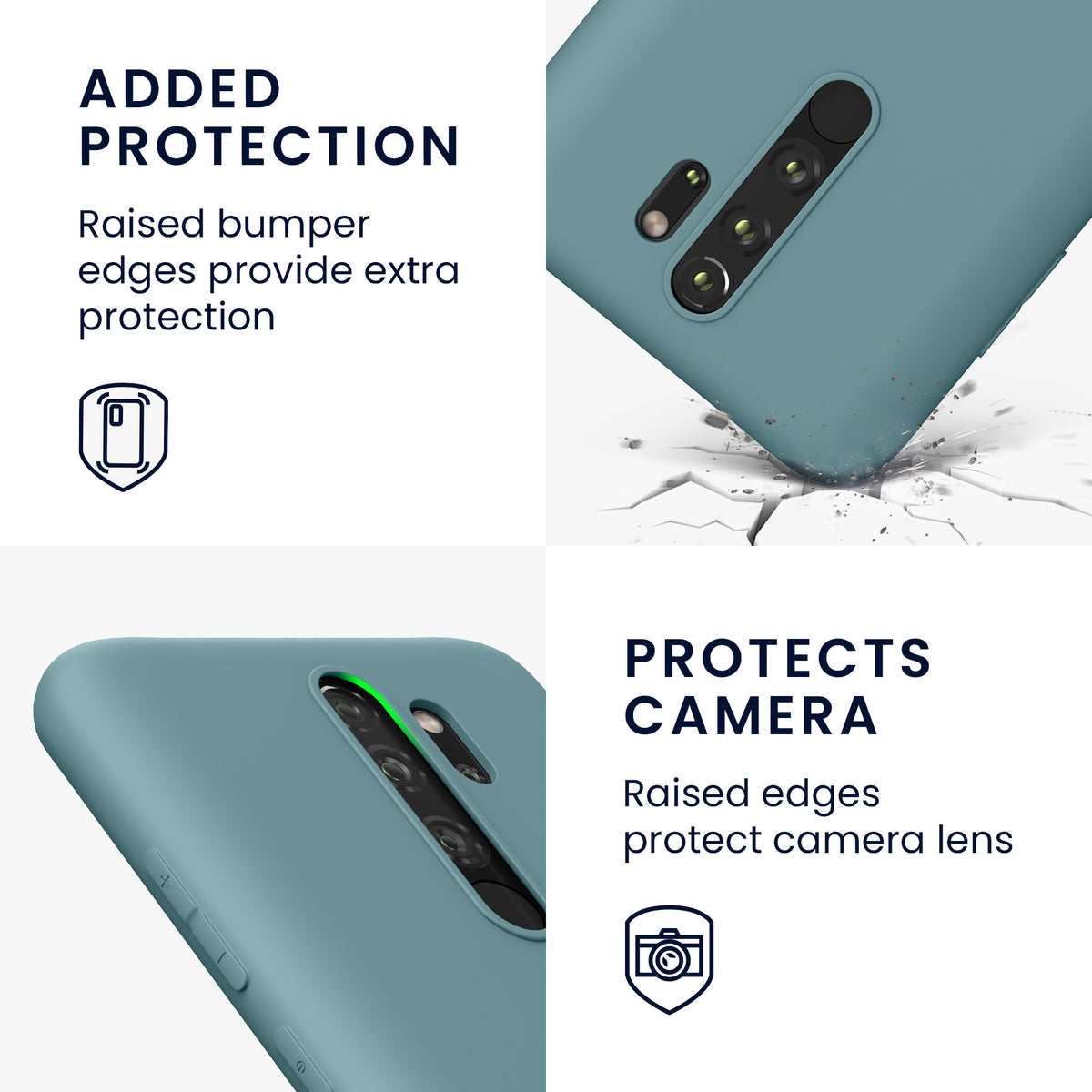 Xiaomi Redmi Note 8 Pro Handyhülle Silikon Matt