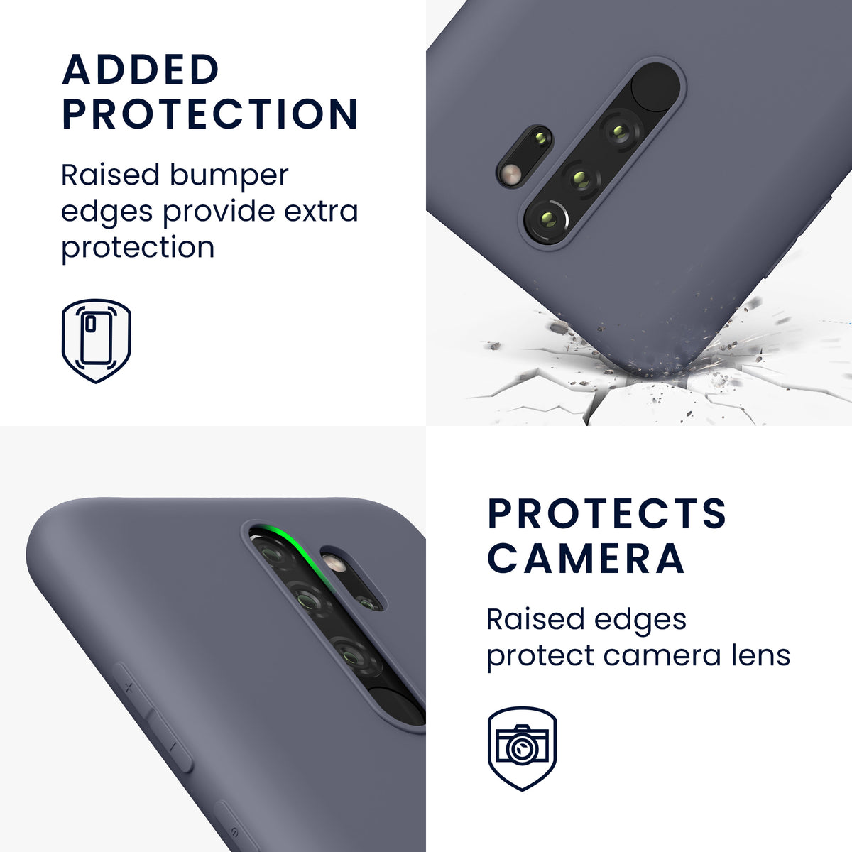 Xiaomi Redmi Note 8 Pro Handyhülle Silikon Matt