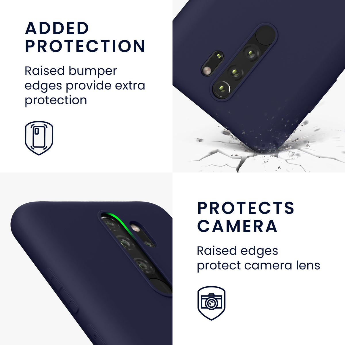 Xiaomi Redmi Note 8 Pro Handyhülle Silikon Matt