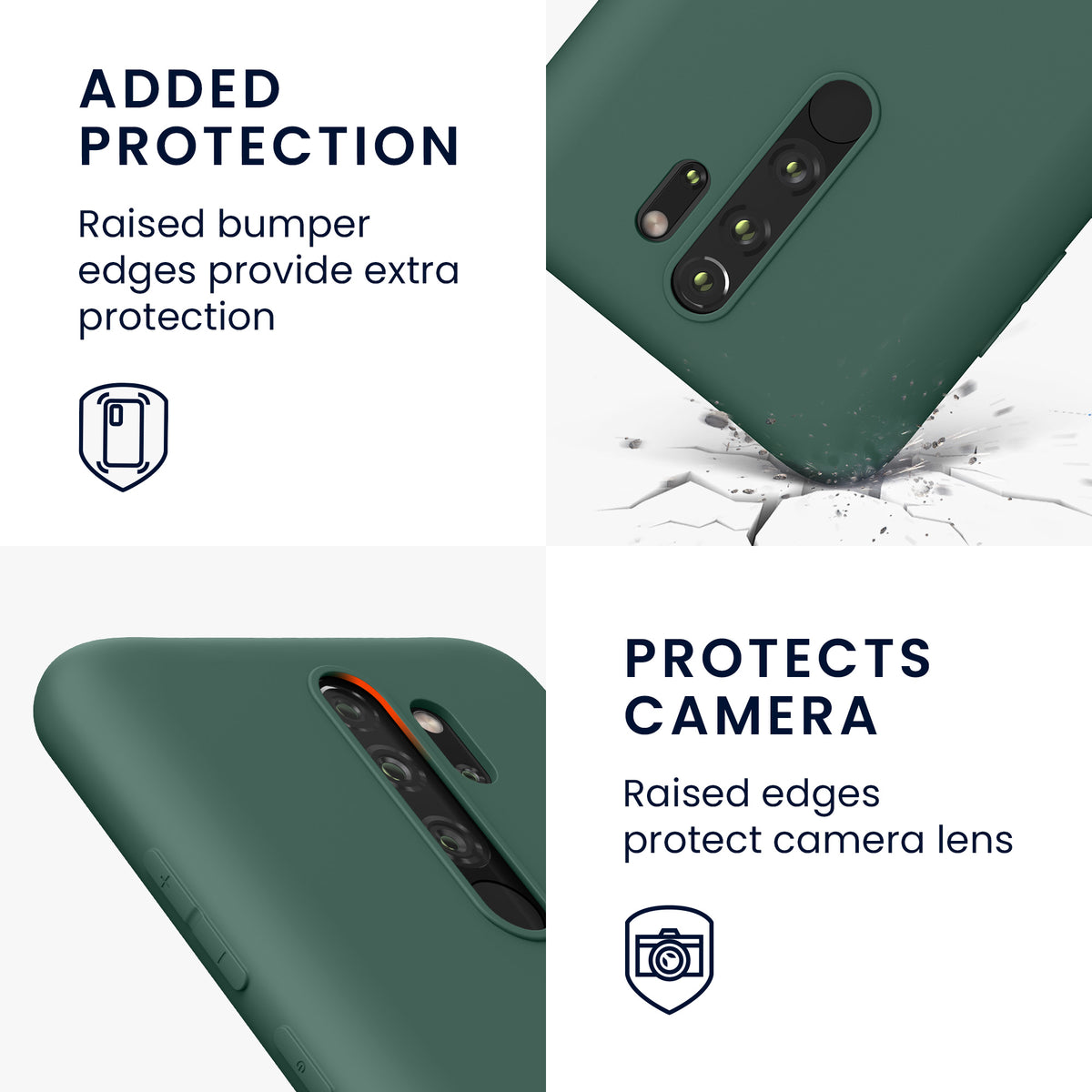 Xiaomi Redmi Note 8 Pro Handyhülle Silikon Matt