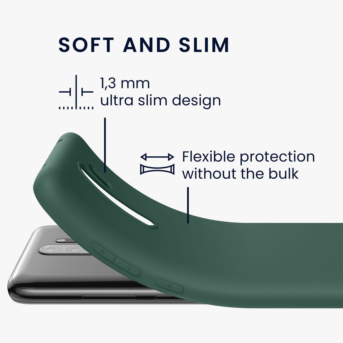 Xiaomi Redmi Note 8 Pro Handyhülle Silikon Matt