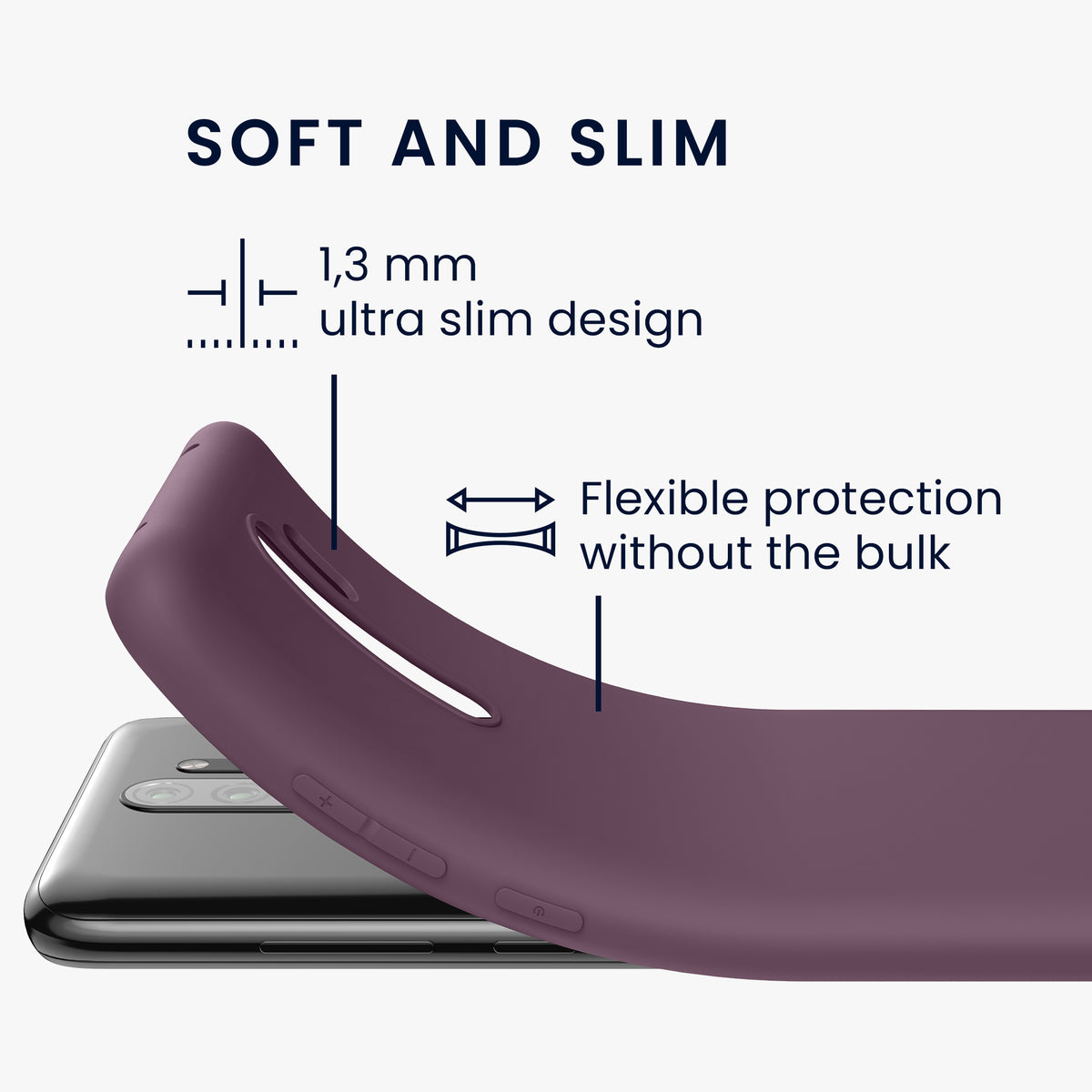 Xiaomi Redmi Note 8 Pro Handyhülle Silikon Matt