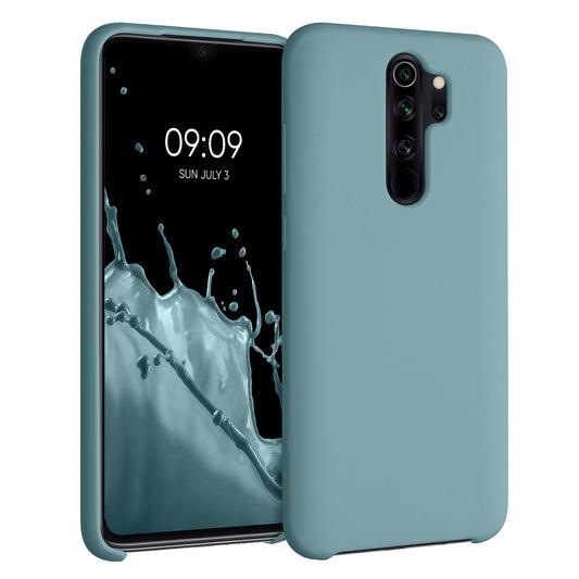 kwmobile Handyhülle für Xiaomi Redmi Note 8 Pro Hülle - Case Silikon - Kabelloses Laden - Schutzhülle Cover